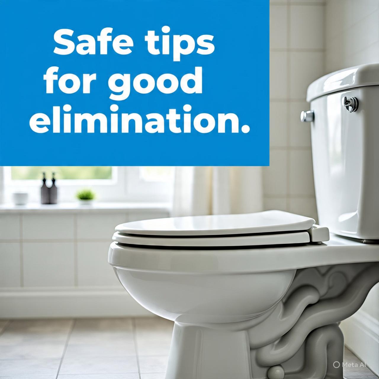 Safe Tips for Good Elimination
